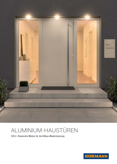 Titelseite Aluminium Haustüren 2021
